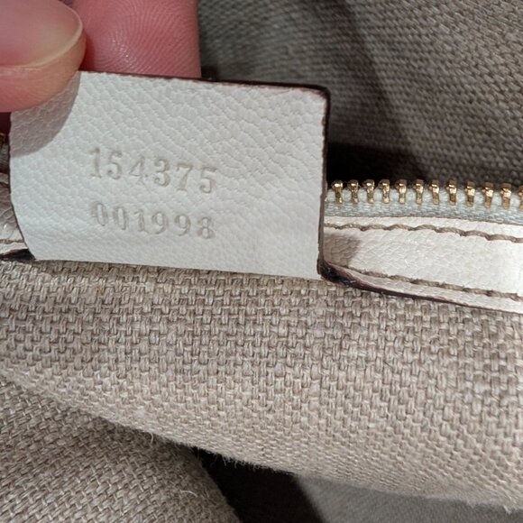 Authentic white Gucci Horsebit Embossed vintage tote - Picture 12 of 12